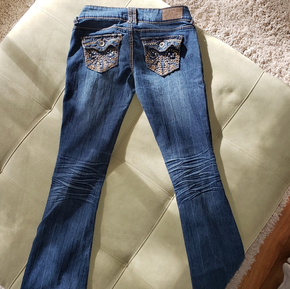 Premiere' stretch fit distressed jeans size 1 - Picture 2 of 4